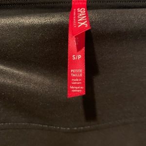 SPANX Faux Leather Leggings